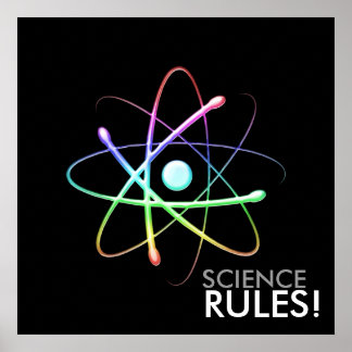 SCIENCE RULES! - unique Poster