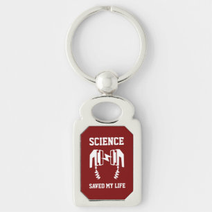 Science Saved My Life Keychain