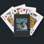 Science Scientist Playing Cards<br><div class="desc">Science design for a scientist.</div>