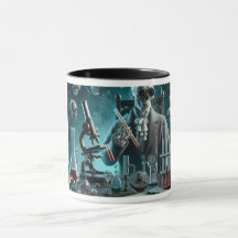 Science Skeleton Mug