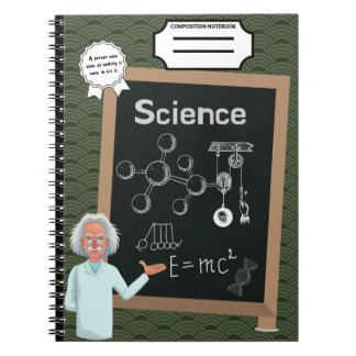 Science Spiral Photo Notebook