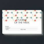 Science Student Award Achievement Post-it Notes<br><div class="desc">Cute way to show your kids / students appreciation and award them with Post It Notes</div>