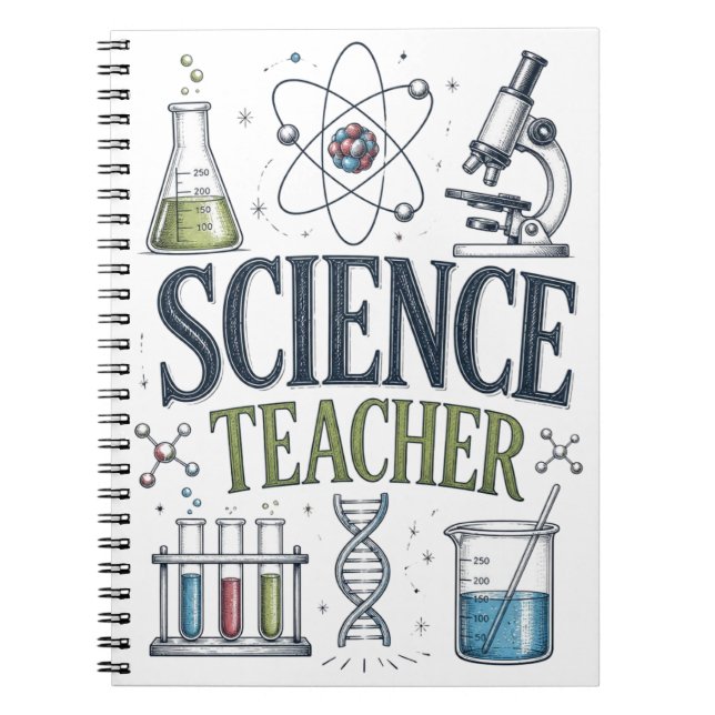 Science Teacher Appreciation Notebook (Front)