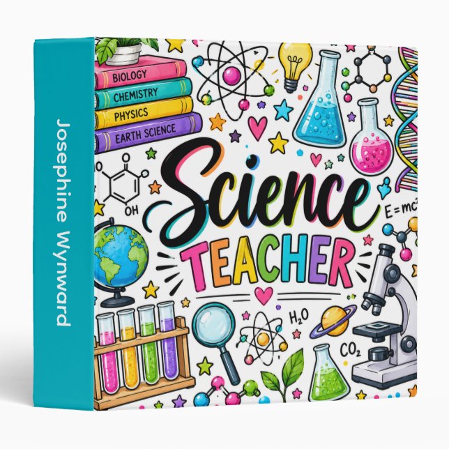 Science Teacher Binder (Front/Spine)