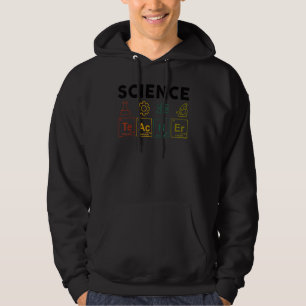 Science Teacher Chemist Physicist Biology Nerdy Hoodie