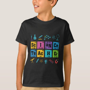 Science Teacher Chemistry Elements Periodic Table T-Shirt