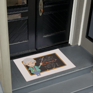 Science Teacher EMC2 Formula Doormat
