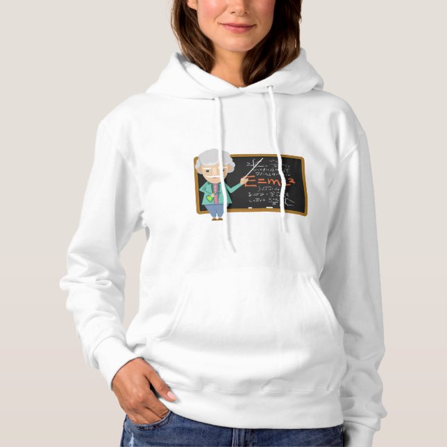 Science Teacher EMC2 Formula Hoodie (Front)