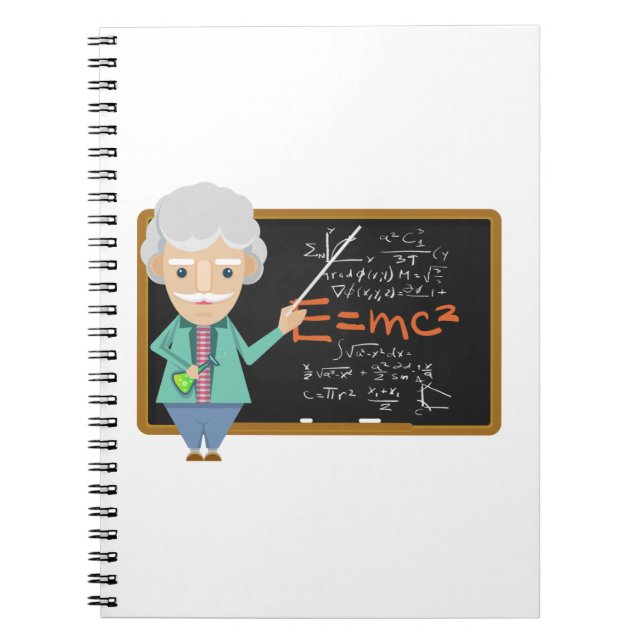 Science Teacher EMC2 Formula Notebook (Front)