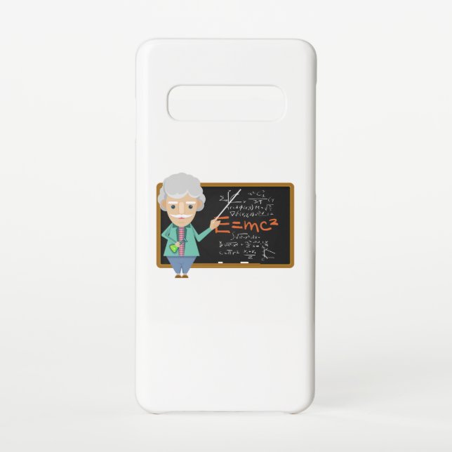 Science Teacher EMC2 Formula Samsung Galaxy Case (Back)
