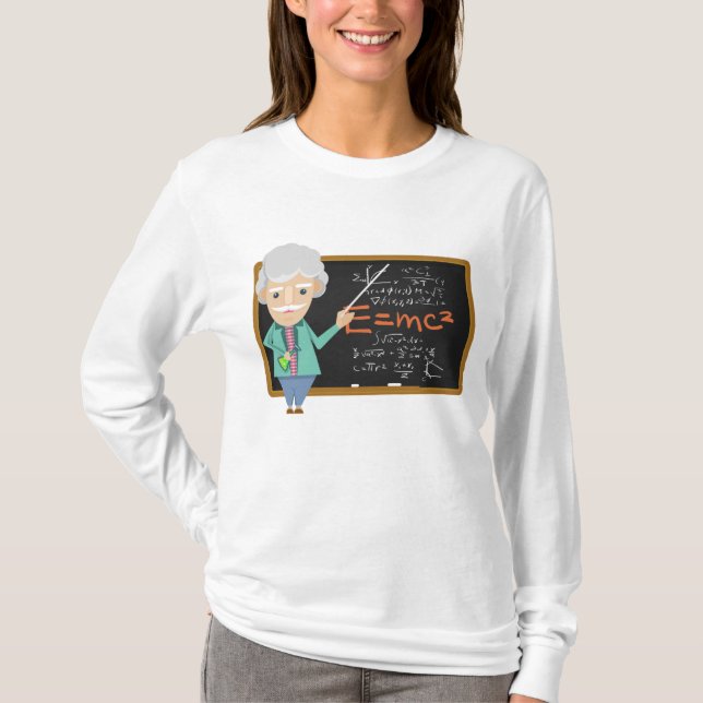 Science Teacher EMC2 Formula T-Shirt (Front)
