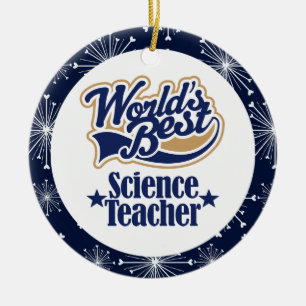 Science Teacher Gift Ornament