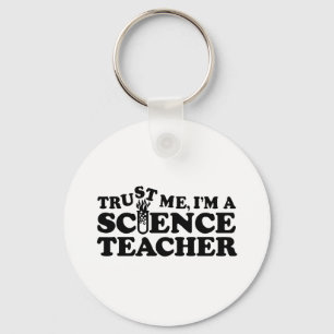 Science Teacher Keychain