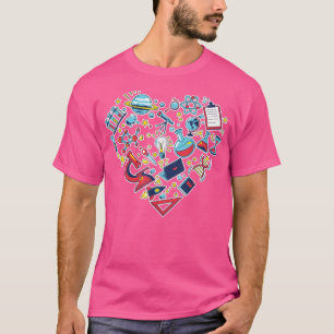 Science Teacher, Science Lover,Chemistry,I Heart S T-Shirt
