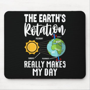 Science Teacher Shirt Men Women Boy Planet Student Mouse Pad