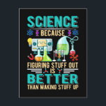 Science Teacher Student Chemistry Laboratory Postcard<br><div class="desc">Science Teacher Student Chemistry Laboratory. Chemist Science Researcher Quote.</div>