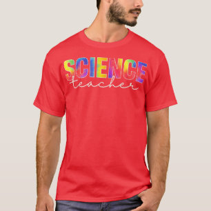 Science Teacher Tie Dye Back To School Men Women 2 T-Shirt