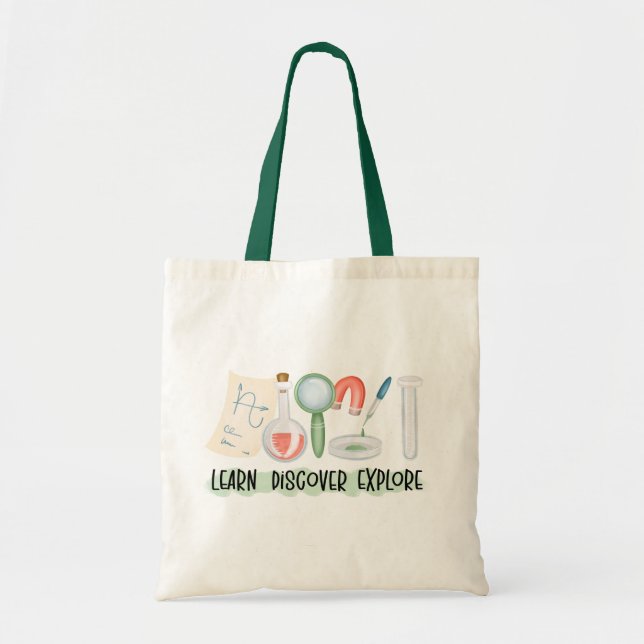 Science Teacher Tote Bag (Front)