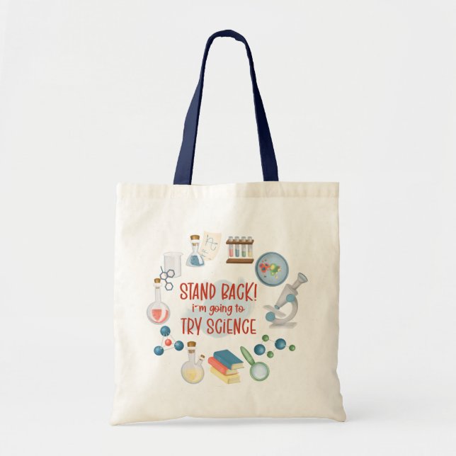 Science Teacher Tote Bag (Front)