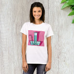 Science Test Tube T-Shirt<br><div class="desc">Introducing our exclusive Women's Science Chic Test Tube Graphic T-Shirt – where style meets intellect in a burst of creativity! This uniquely designed tee is perfect for the modern woman who loves to showcase her passion for science with a touch of flair. Crafted from ultra-soft, breathable cotton, this shirt not...</div>