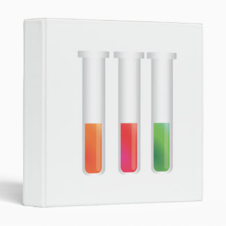Science Test Tubes Binder