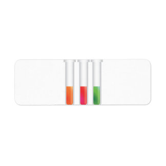 Science Test Tubes cartoon