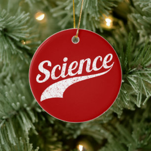 Science - True Believer Ceramic Ornament