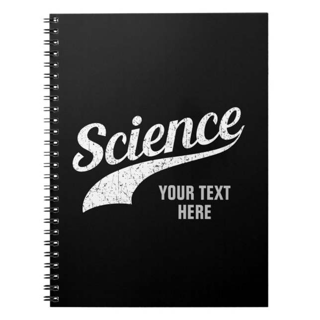 Science - True Believer Notebook (Front)