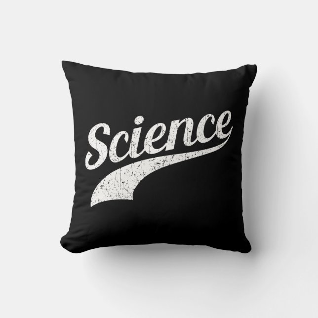 Science - True Believer Throw Pillow (Front)