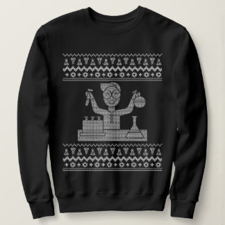 Science Ugly Sweater. Gift for Scientist. Sweatshirt