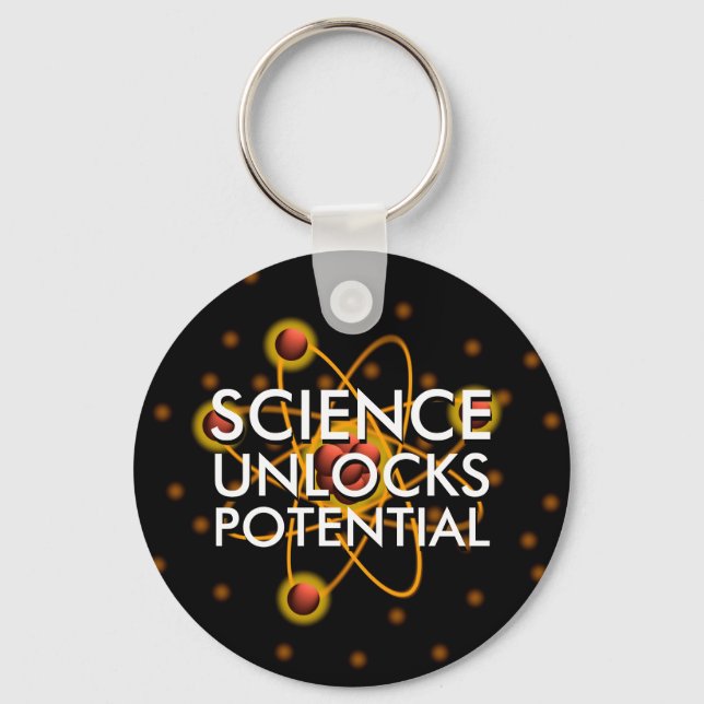 SCIENCE UNLOCKS POTENTIAL KEYCHAIN (Front)