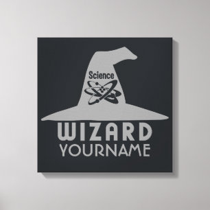 Science Wizard custom canvas print