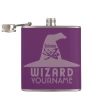 Science Wizard custom colour flask