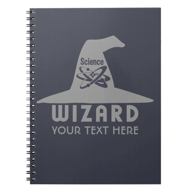 Science Wizard custom notebook (Front)