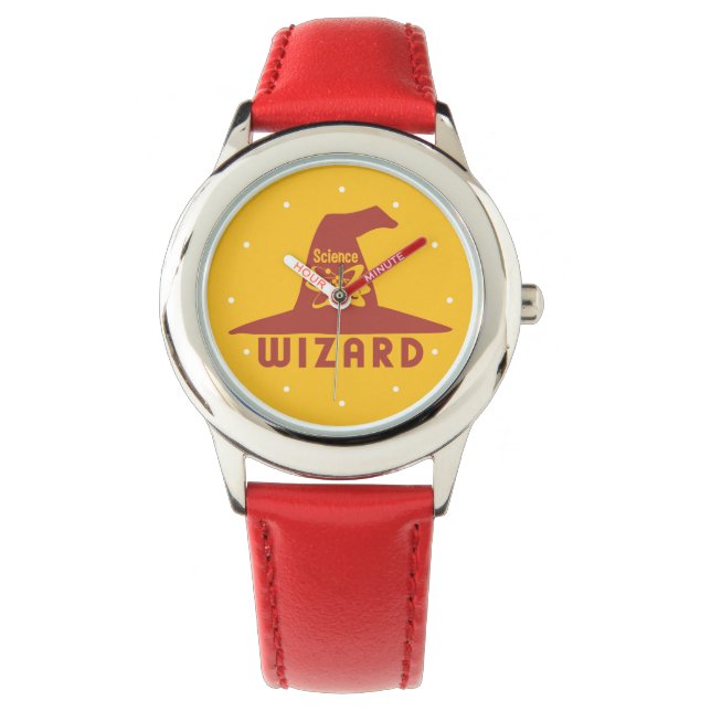 Science Wizard custom watches (Front)