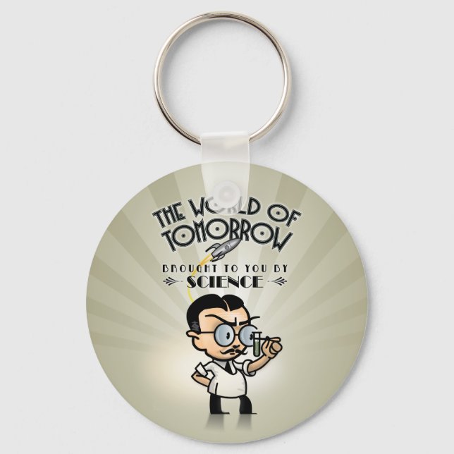 Science World of Tomorrow Keychain (Front)