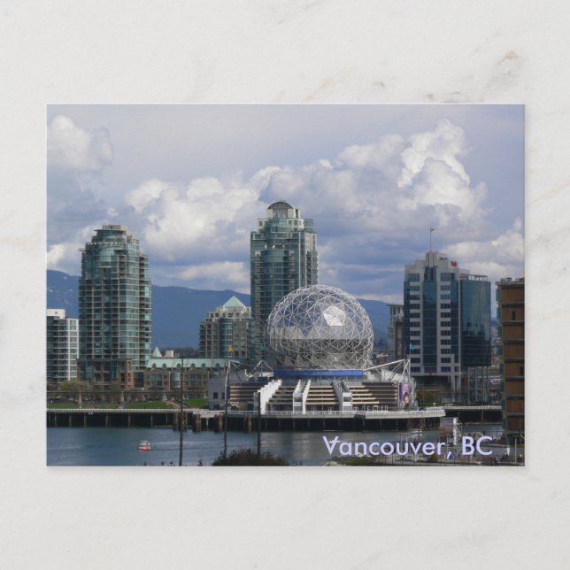 Science World, Vancouver, BC Postcard (Front)