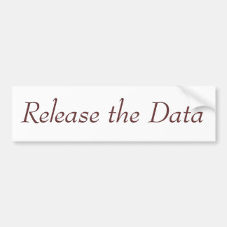 Scientific Bumper Sticker