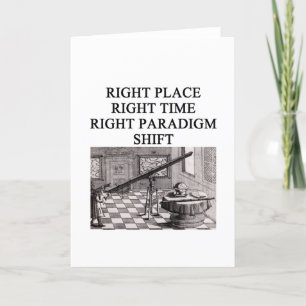 scientific eureka moment card