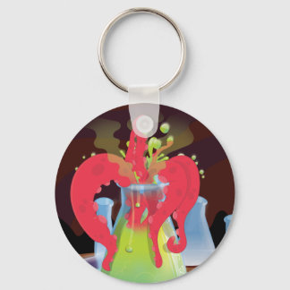 Scientific experiment flask Monster Keychain