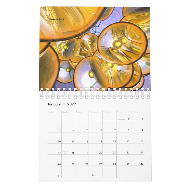 Scientific Images Calendar 2010 (Jan 2027)