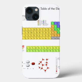Scientific Periodic Table of the Elements iPhone 13 Case