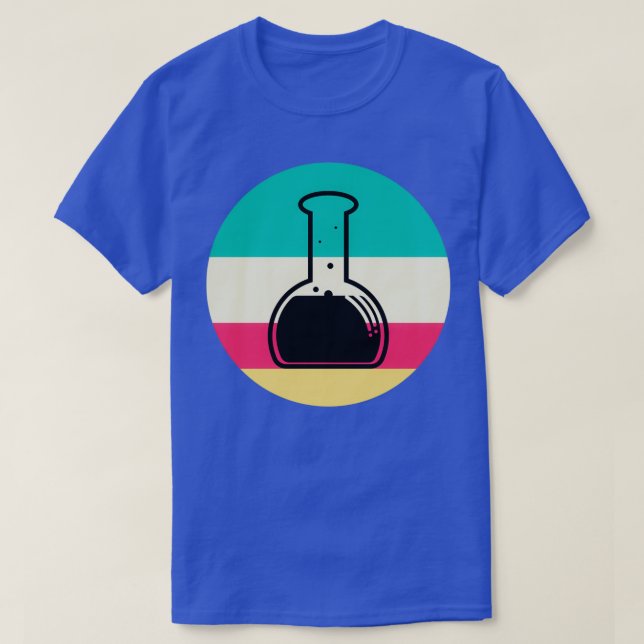 Scientific Researcher Physics Science Periodic Tab T-Shirt (Design Front)