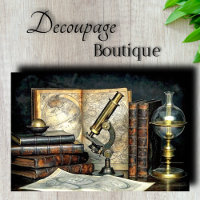 Scientific Study Decoupage
