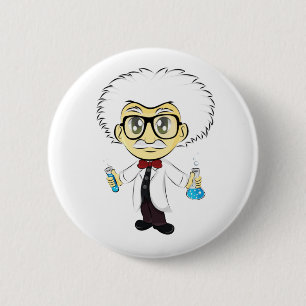 Scientist 2 Inch Round Button