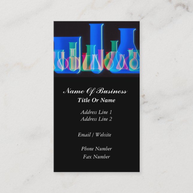 Scientist Business Card (Front)