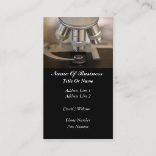 Scientist Business Card