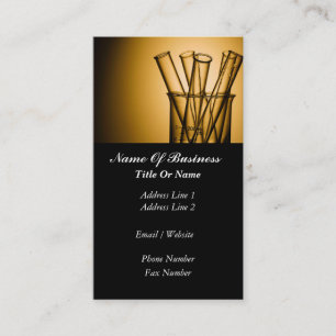 Scientist Business Card