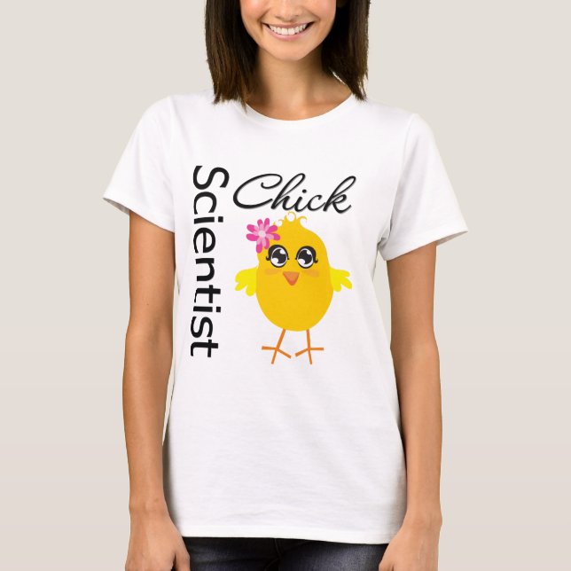 Scientist Chick T-Shirt (Front)