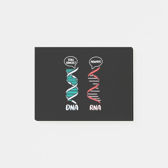 Scientist Gift | Biology Teacher Rna Post-it Notes (Front)